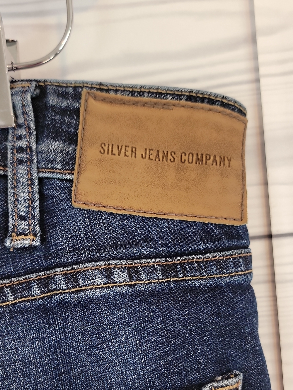 Silver Eddie Dark Indigo Denim Men’s Jean Size 33" X 30" - Picture 10 of 16